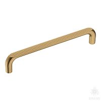396-160-Champagne Gold Ручка скоба, матовая латунь 160 мм