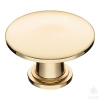 5550 Light Gold Ручка кнопка, глянцевое золото