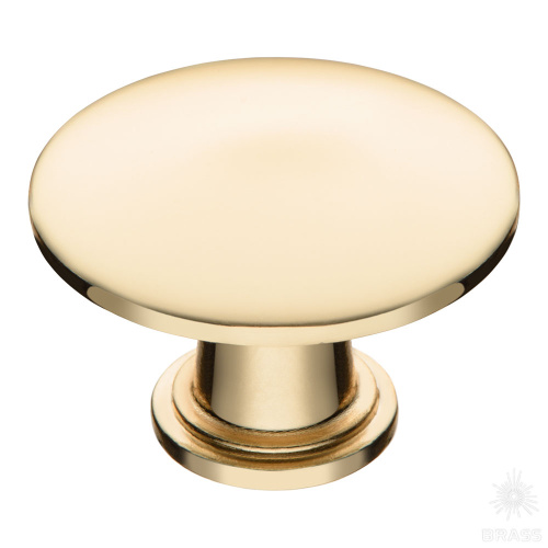5550 Light Gold Ручка кнопка, глянцевое золото