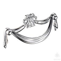 Handle 132-64 Chrome Ручка скоба, глянцевый хром 64 мм