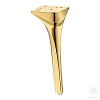 3020 210 Gold Опора мебельная Panama , глянцевое золото 210 мм