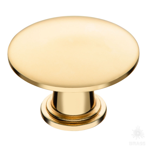 5550 Gold Ручка кнопка, глянцевое золото 5550 Gold Ручка кнопка, глянцевое золото