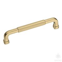 552-128-Champagne Gold Ручка скоба, матовая латунь 128 мм