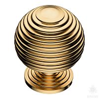 1930 0034 Big Gold Ручка кнопка, глянцевое золото
